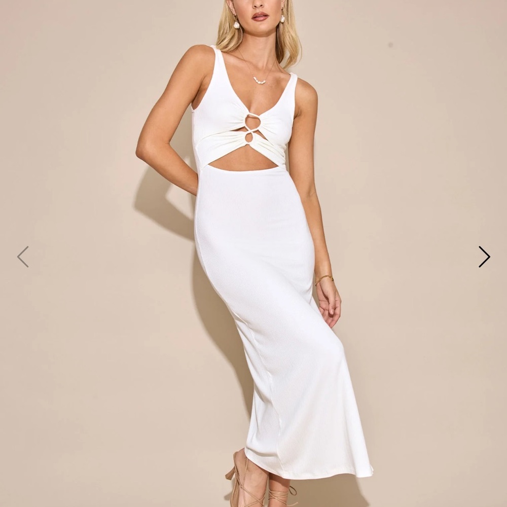 L*Space Camille Dress - Cream size Small